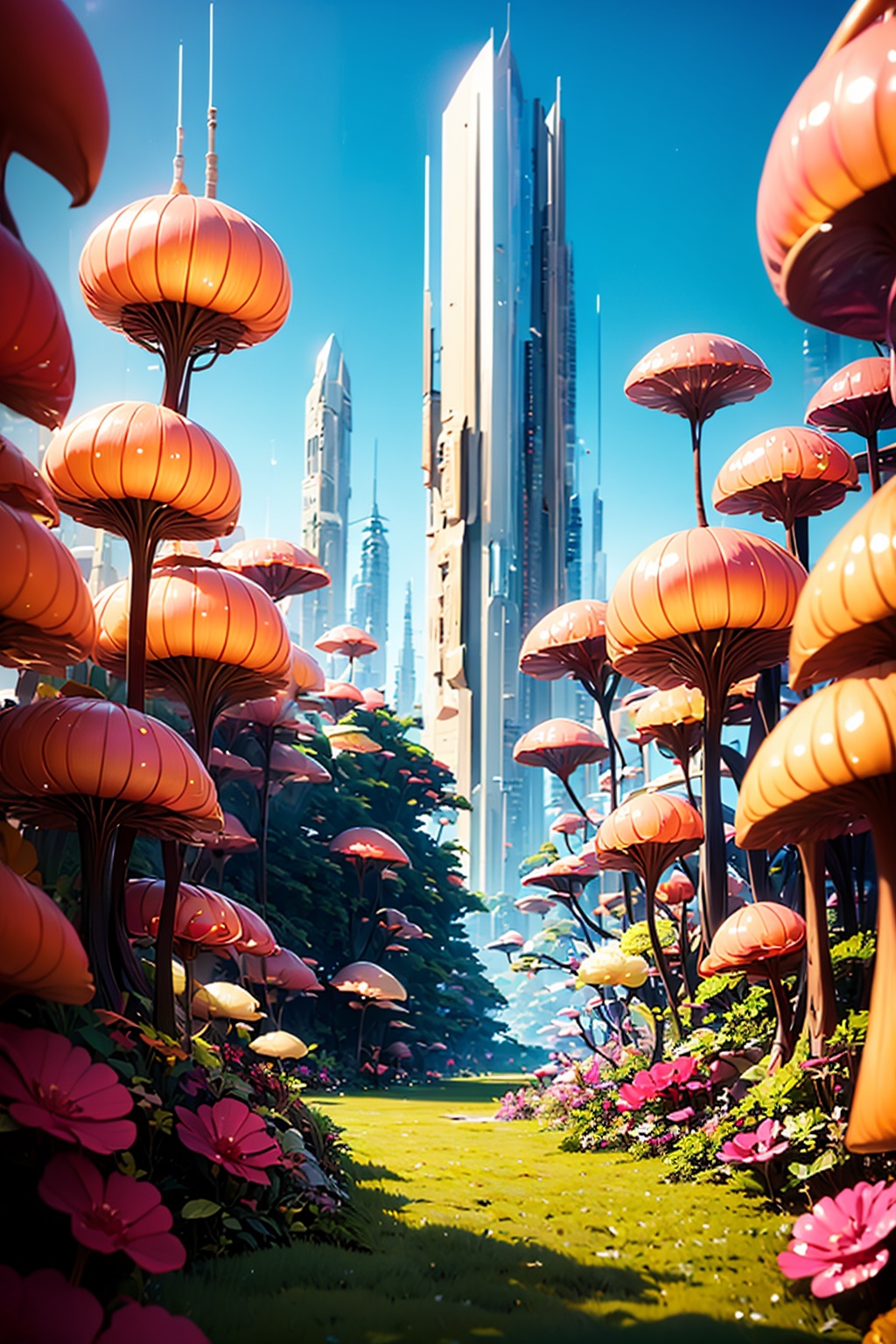 <lora:AgainWonderlandForest:1>, AgainWonderlandForest, fantasy, no humans, plant, still life, scenery, nature, outdoors,