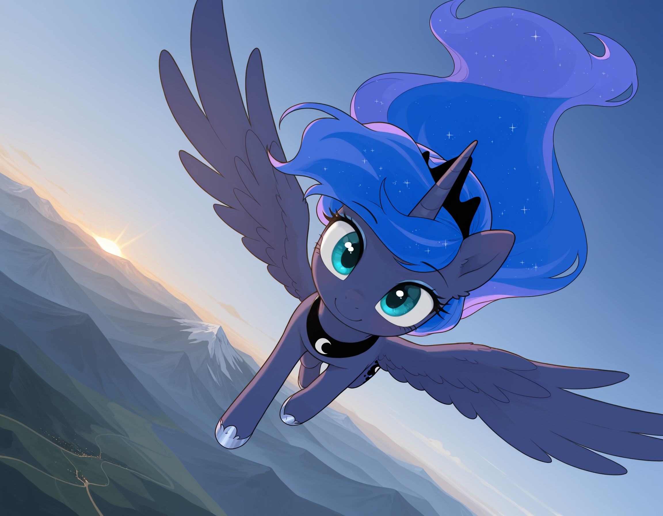 princess luna \(mlp\),  my little pony: friendship is magic,  furry on Tensor.Art