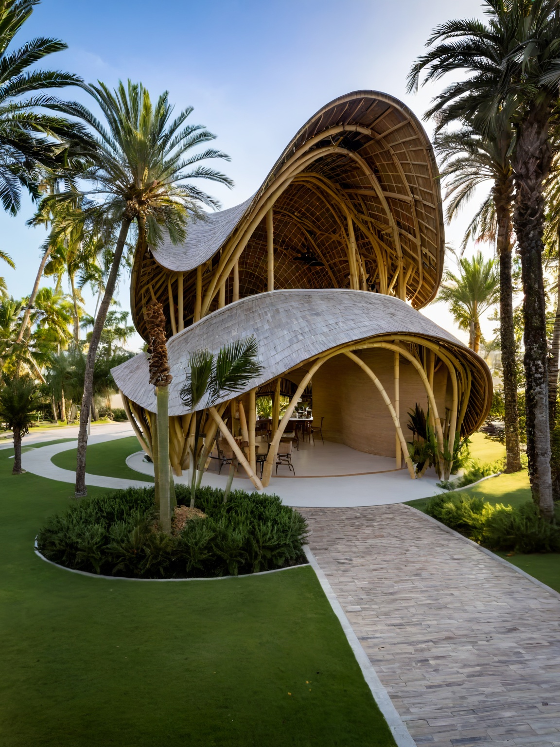 ((Bamboo House)),  masterpiece,  best quality on Tensor.Art
