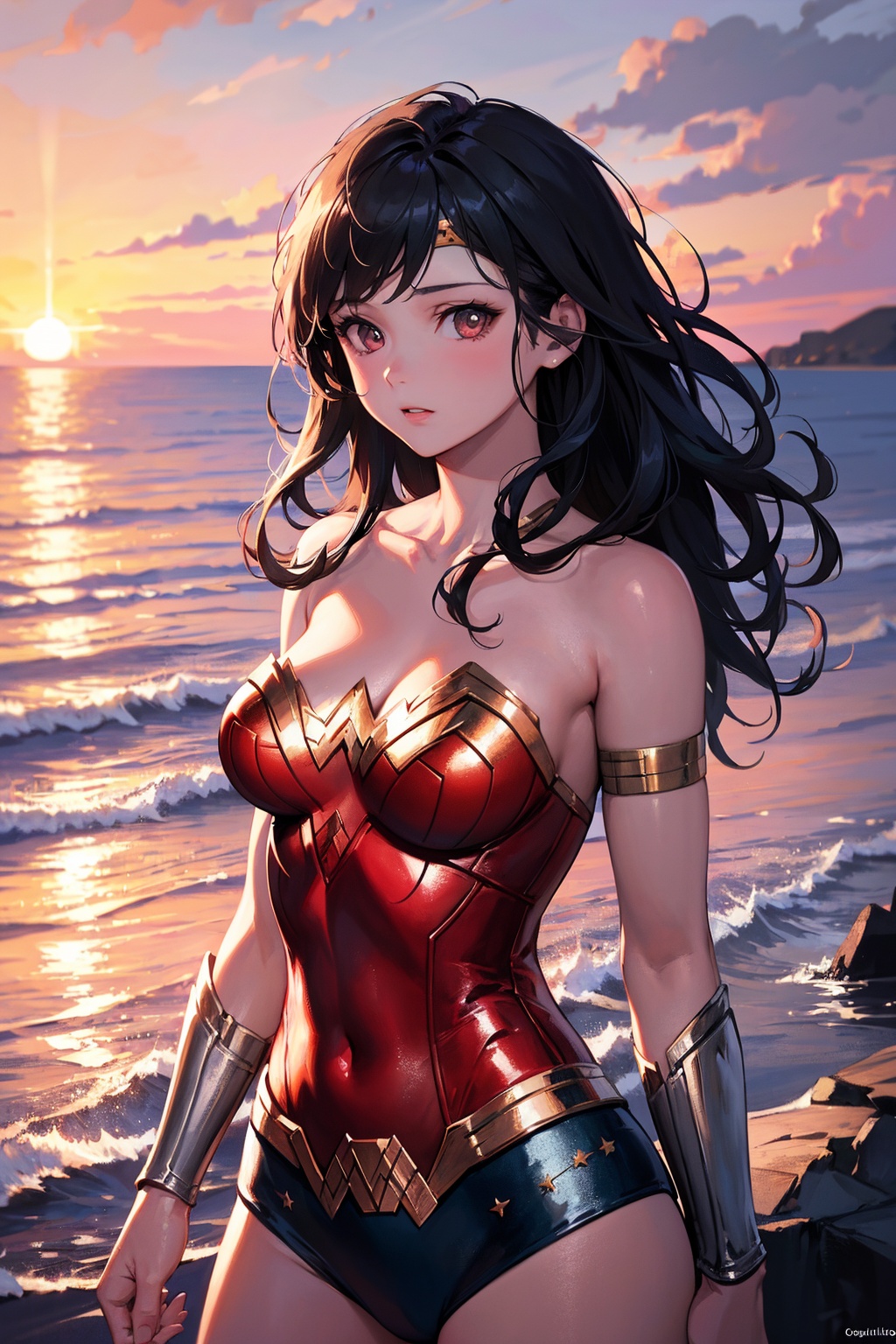 upper body,  (1girl),  extreme detailed on Tensor.Art