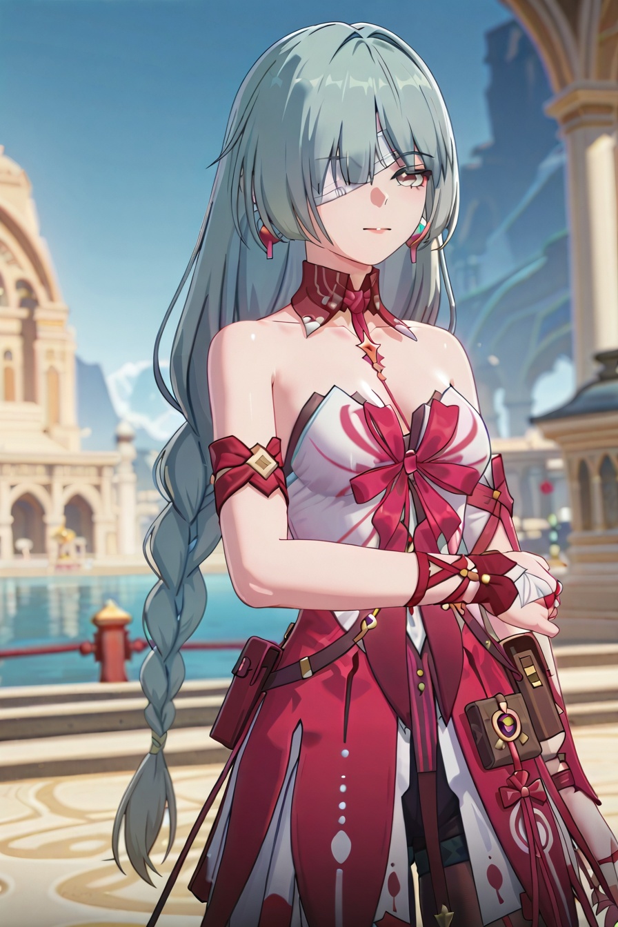 phrolova,  eye patch on Tensor.Art