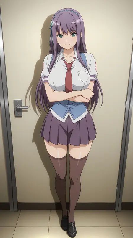 ayano_fukawa_yabaifukushuyamisite,  1girl,  solo on Tensor.Art