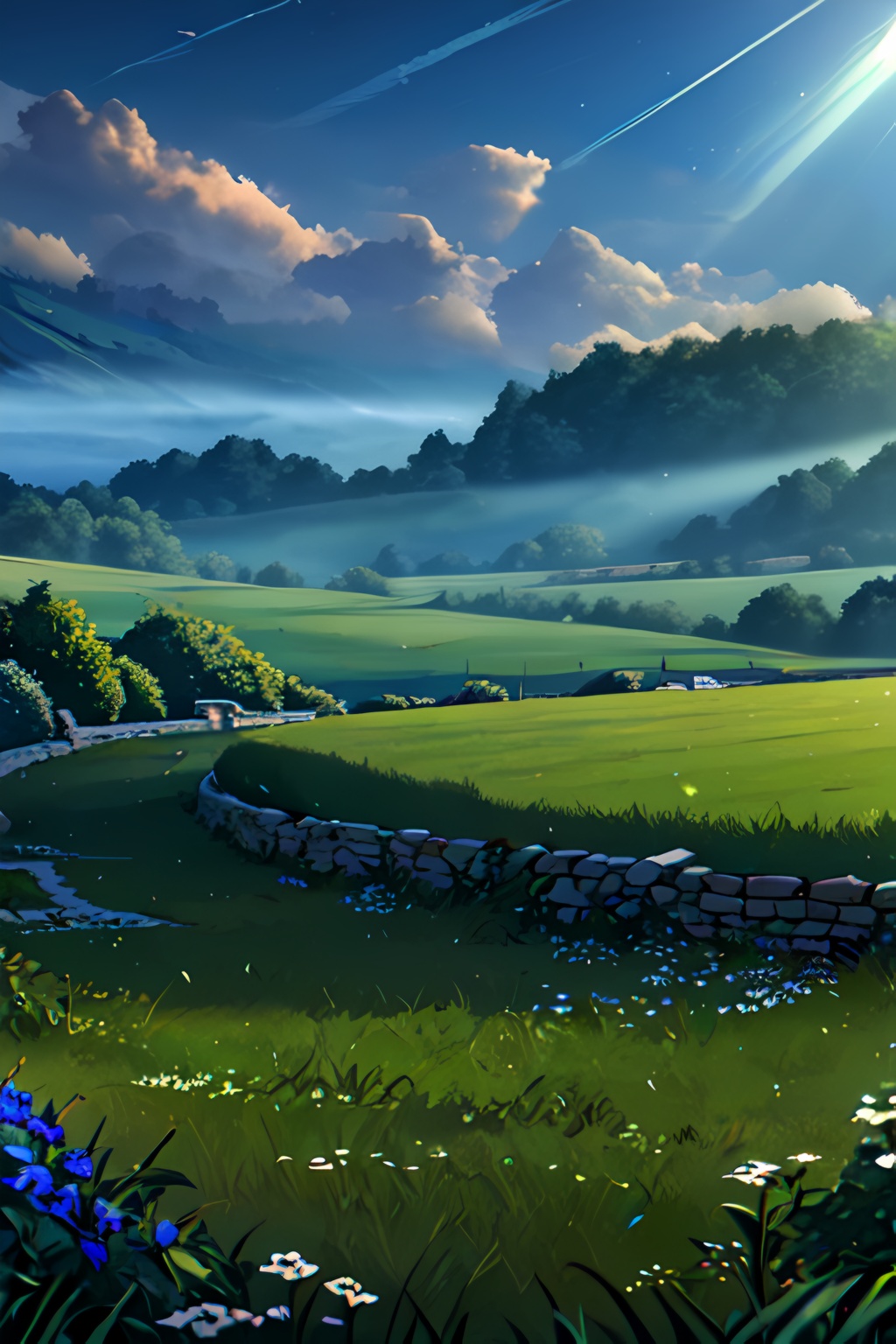 grass green field,  ancient grecee,  plains on Tensor.Art