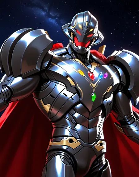 Ultron Infinity,  muscular,  robot on Tensor.Art