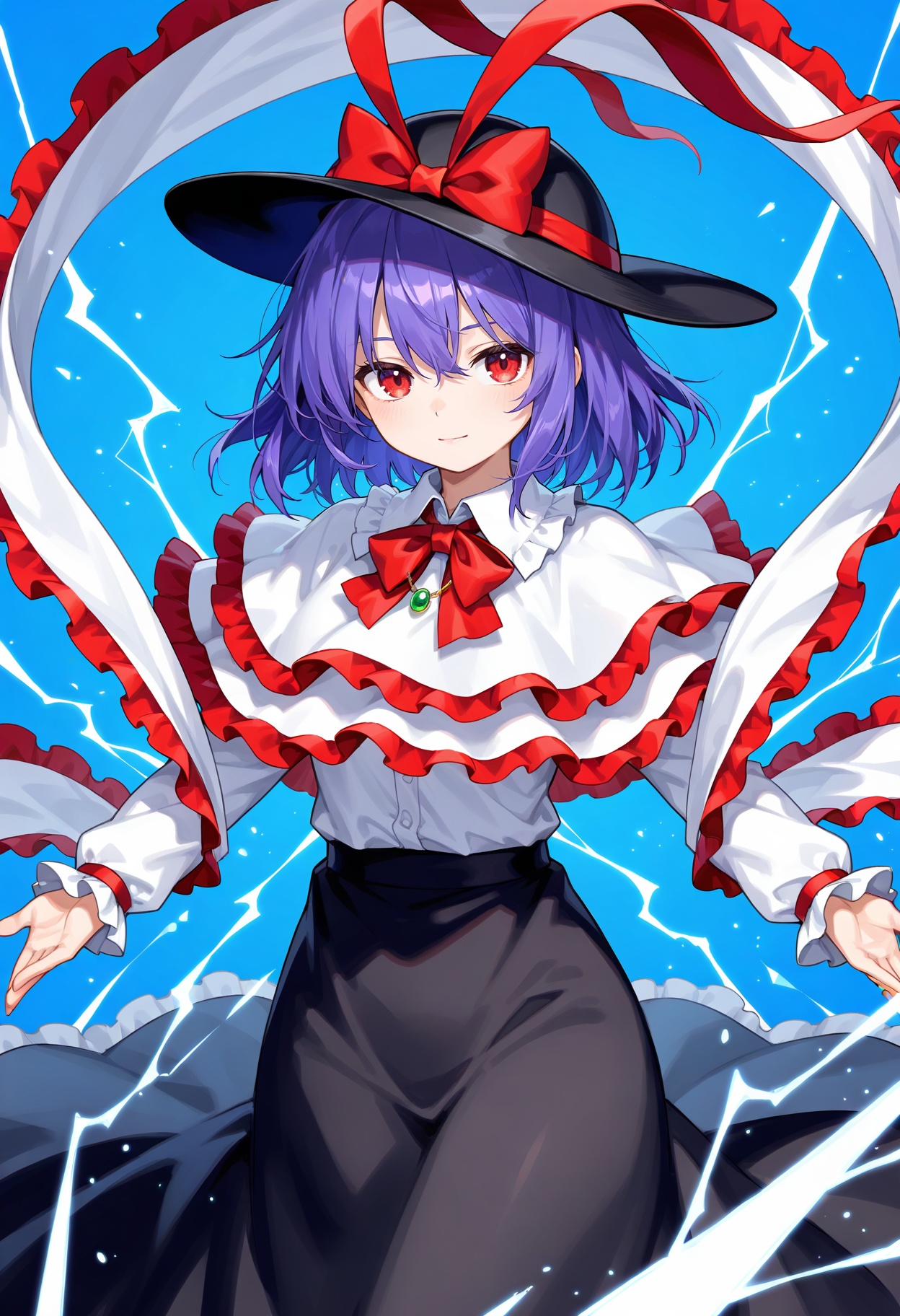 1girl,  nagae iku,  touhou on Tensor.Art
