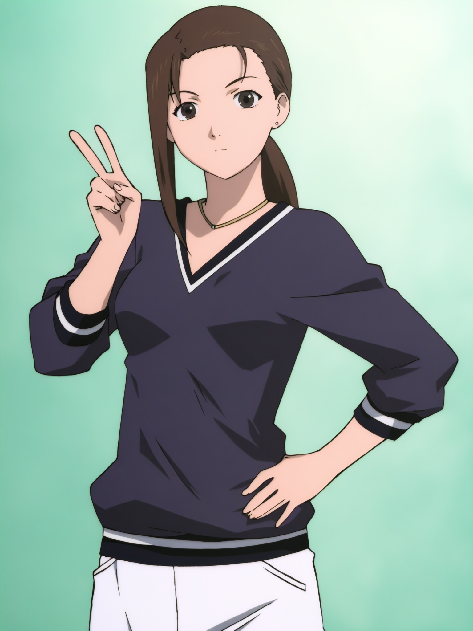 iwakura_mika_\(sel\),  anime screencap,  perfect hands on Tensor.Art