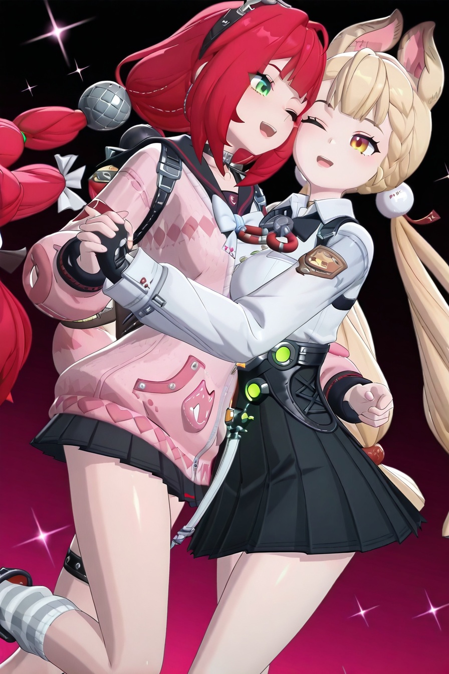 multiple girls,  2girls,  alice on Tensor.Art