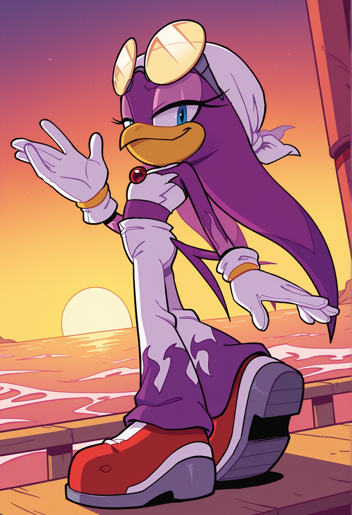sonic (series),  1girl,  solo on Tensor.Art