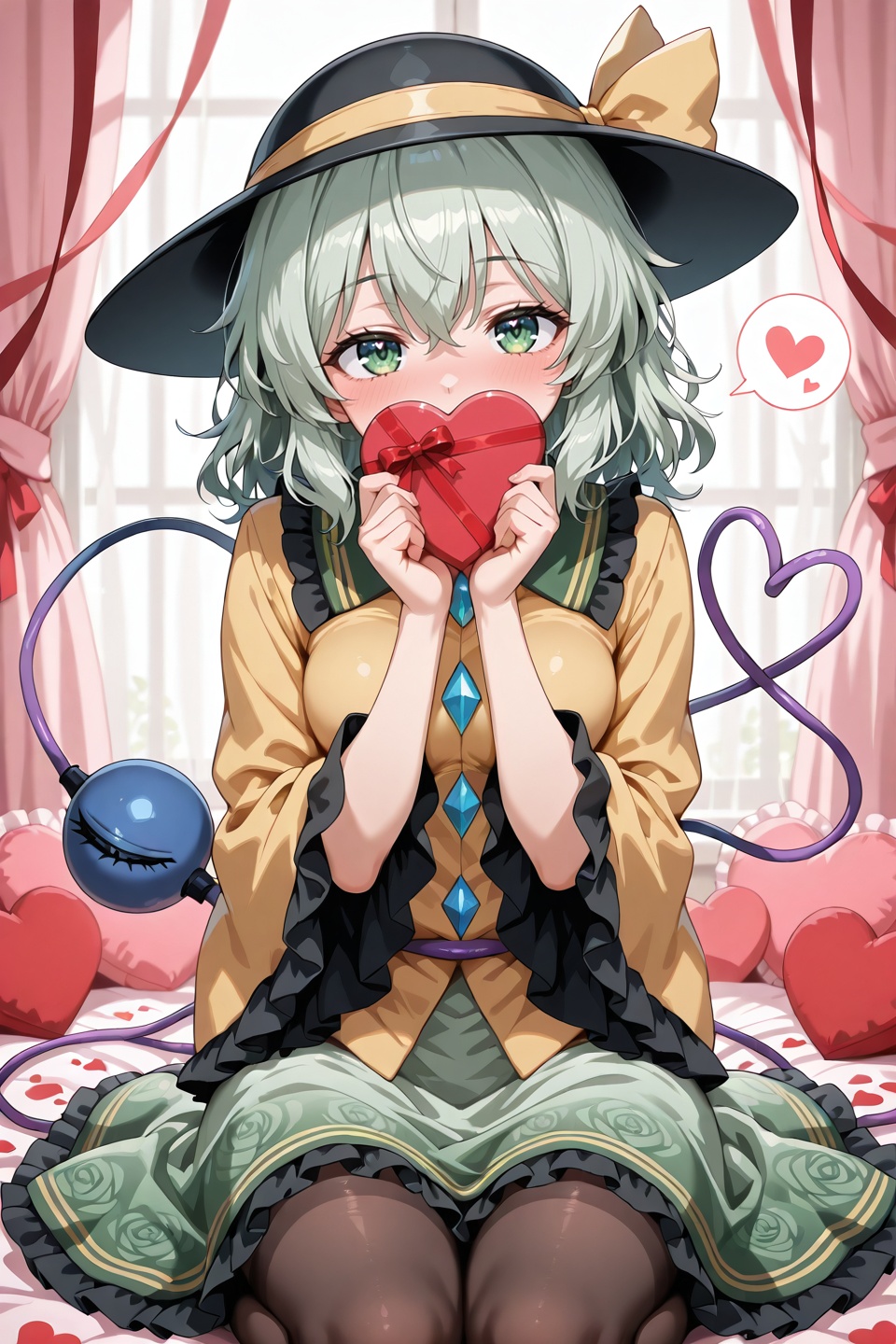masterpiece,  best quality,  Komeiji Koishi on Tensor.Art