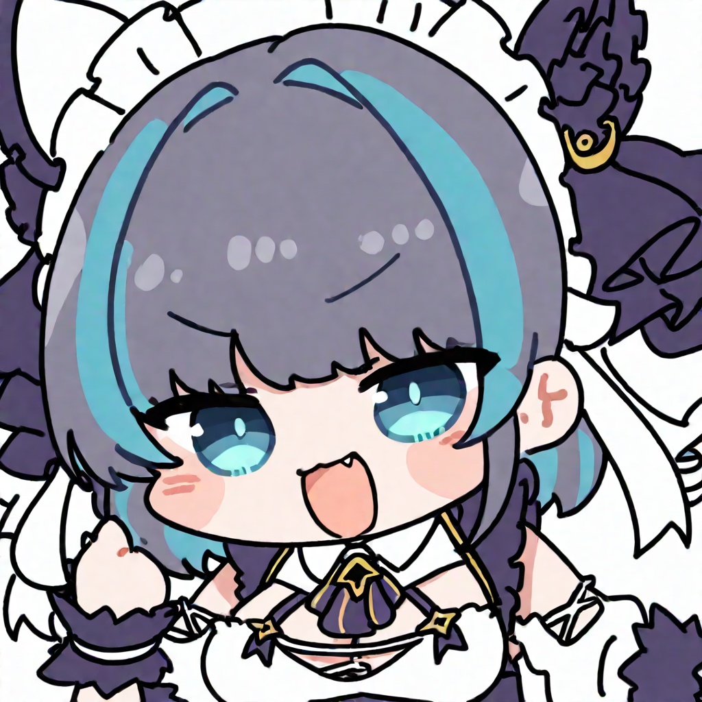 <lora:oldstore>,masterpiece,best quality,1girl,cheshire \(azur lane\),azur lane,,chibi,