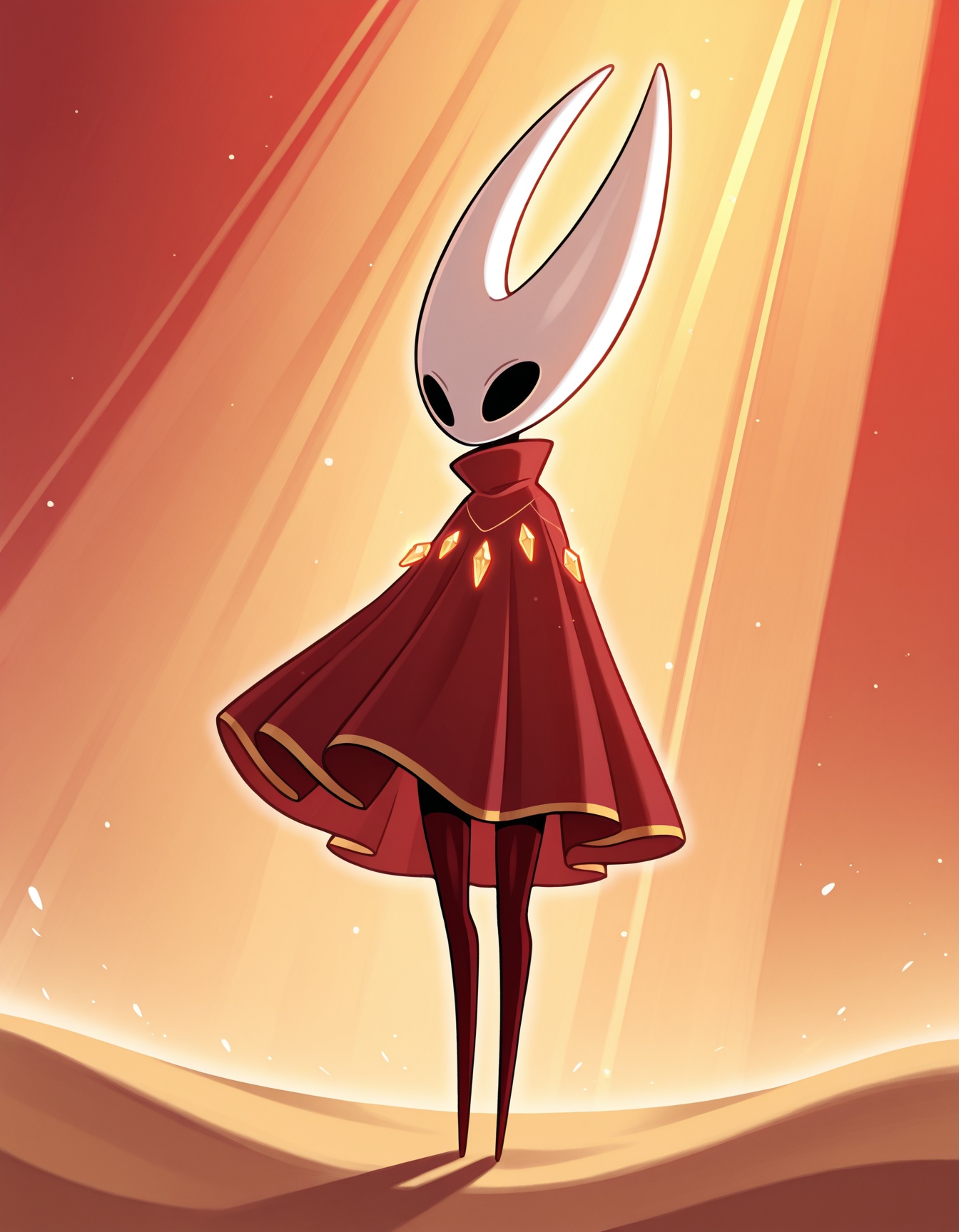 1girl,  solo,  hornet \(hollow knight\) on Tensor.Art