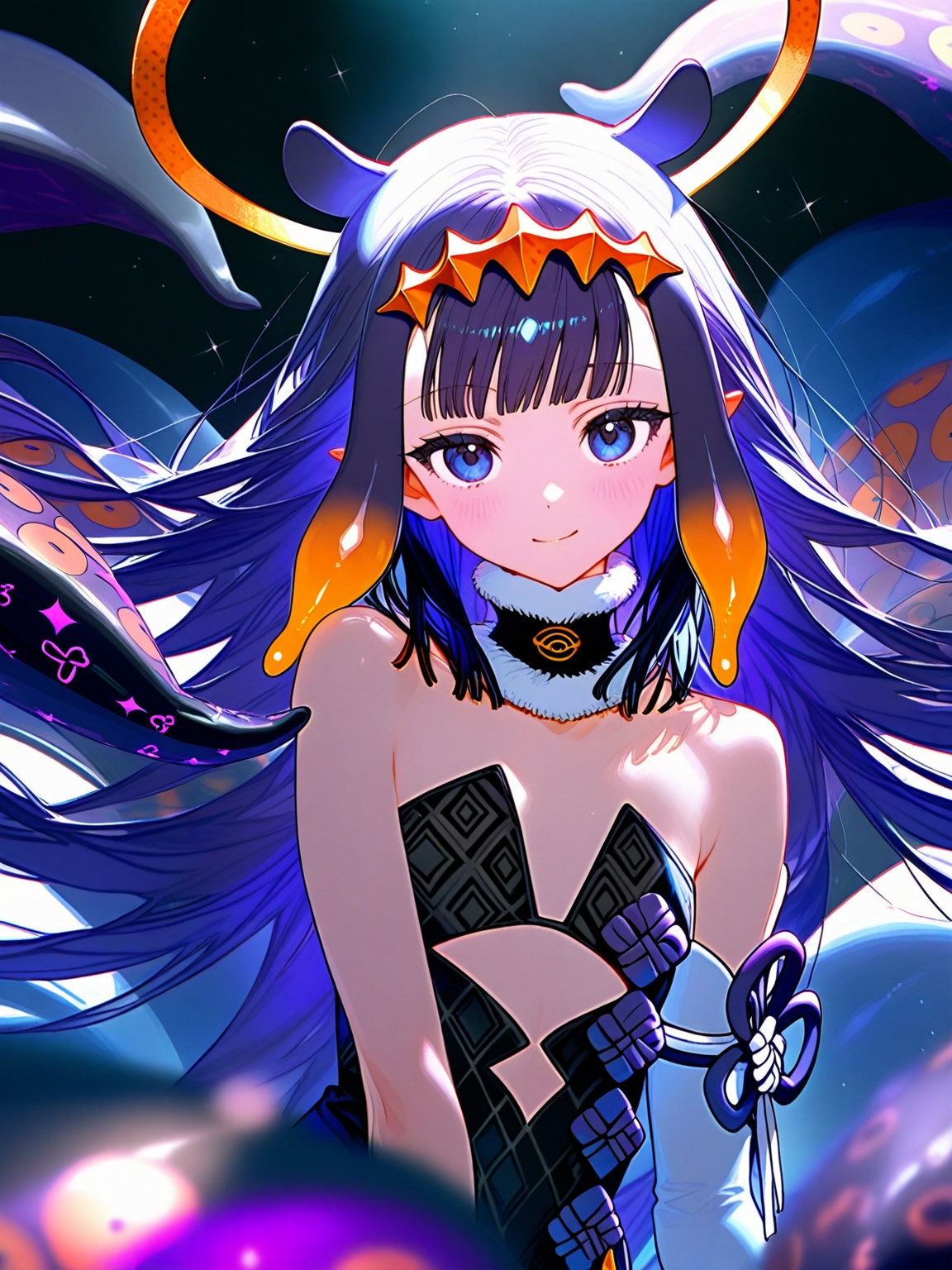 1girl,  ninomae ina'nis,  hololive on Tensor.Art