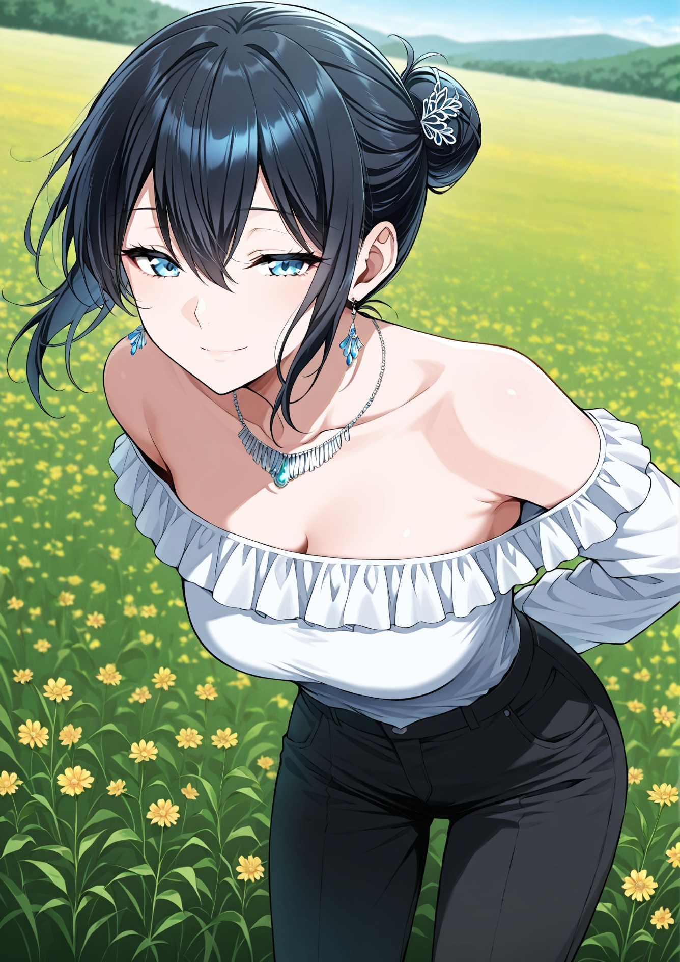 1 girl,  solo,  blue eyes on Tensor.Art