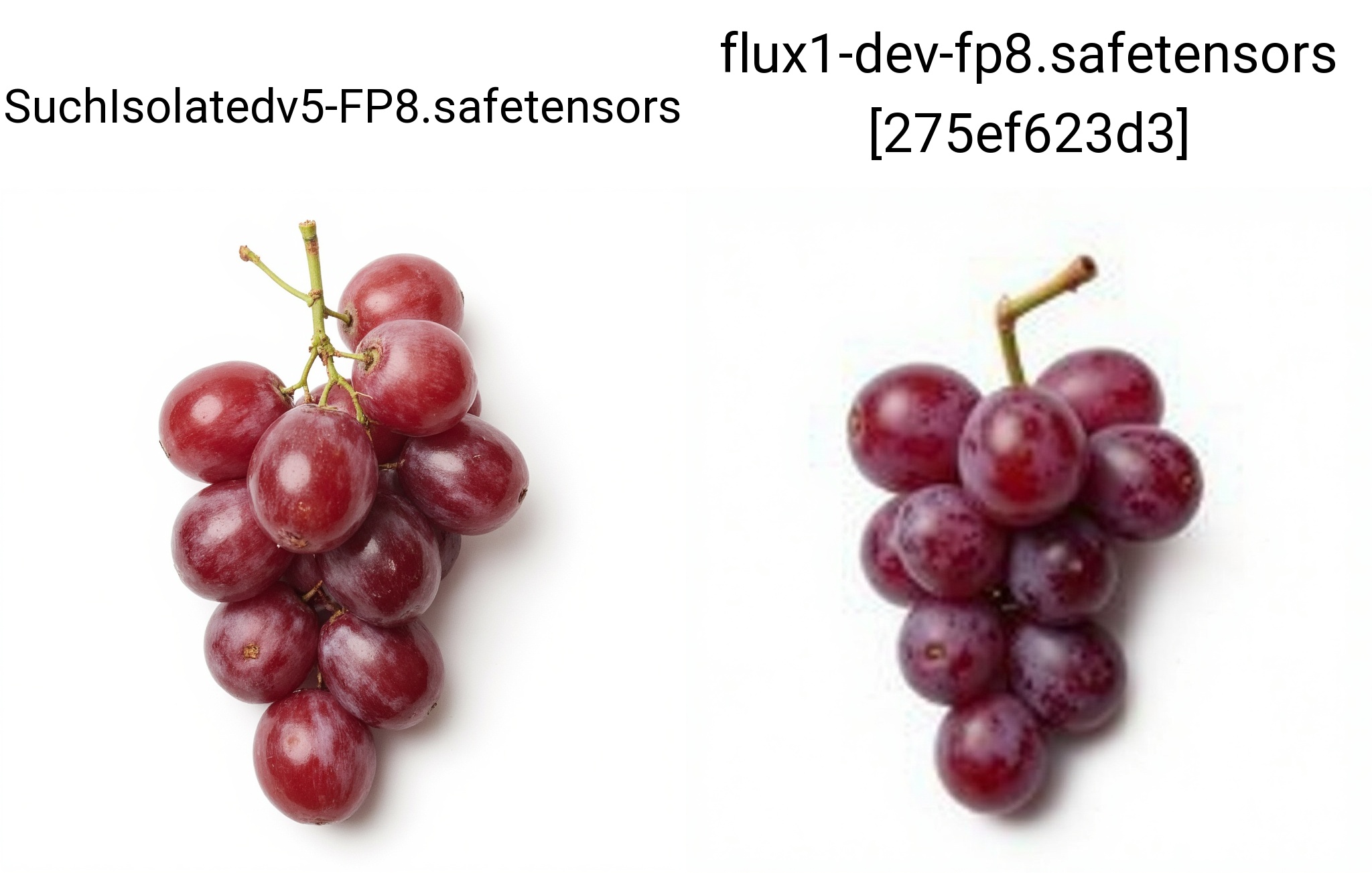 photo of Grape,  isolated object,  white background on Tensor.Art
