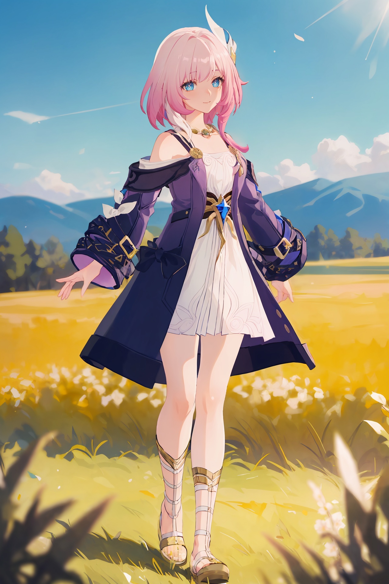 1girl,  cyrene \(honkai: star rail\),  solo on Tensor.Art