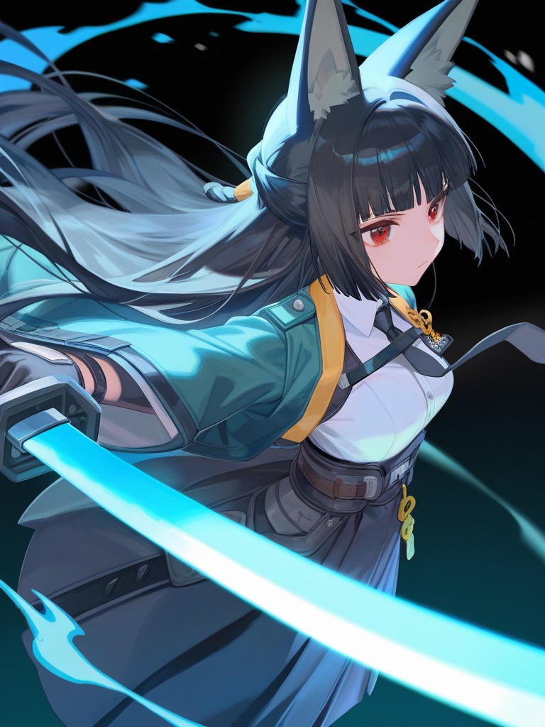 1girl,  hoshimi miyabi,  zenless zone zero on Tensor.Art