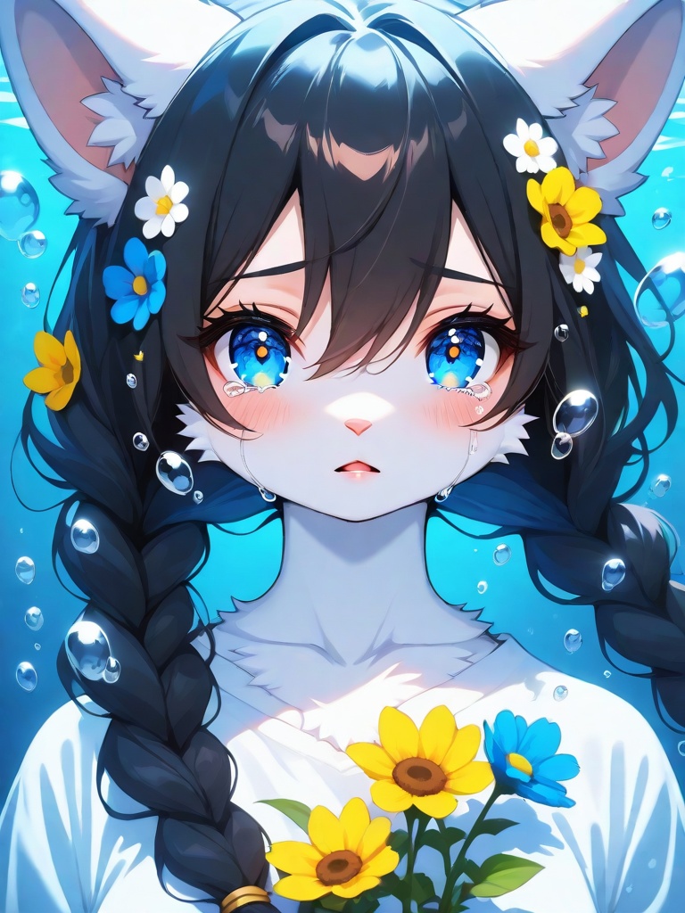 1girl,  solo,  long hair on Tensor.Art