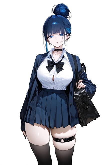 sagawastyle,  1girl,  pleated skirt on Tensor.Art