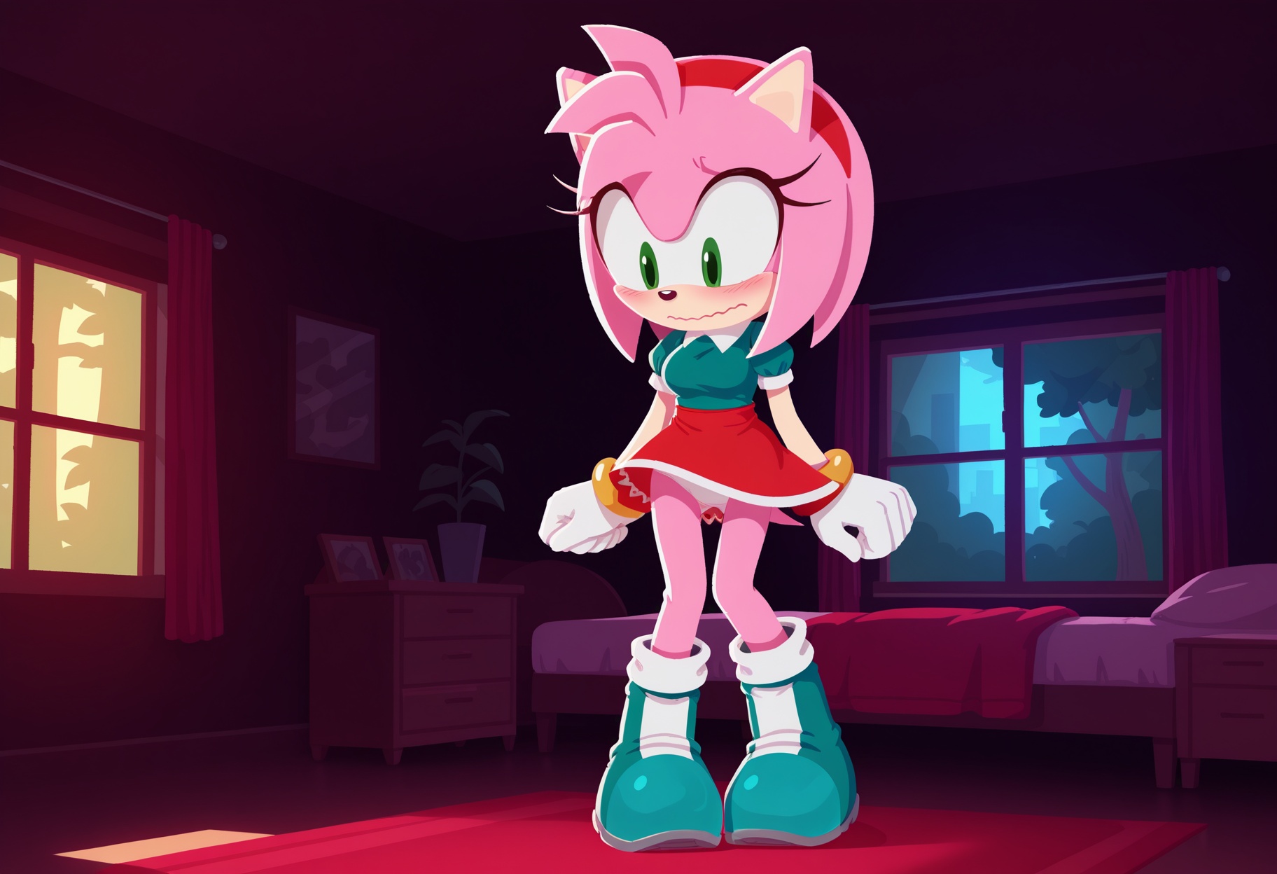 (sonic (series)),  1girl,  solo on Tensor.Art