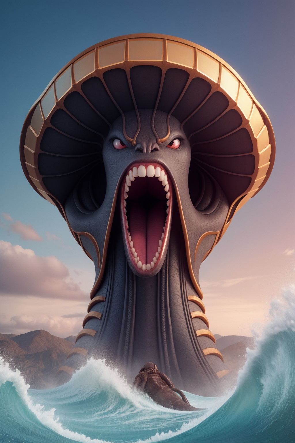 cinematic giant kraken,  unique,  artistic on Tensor.Art