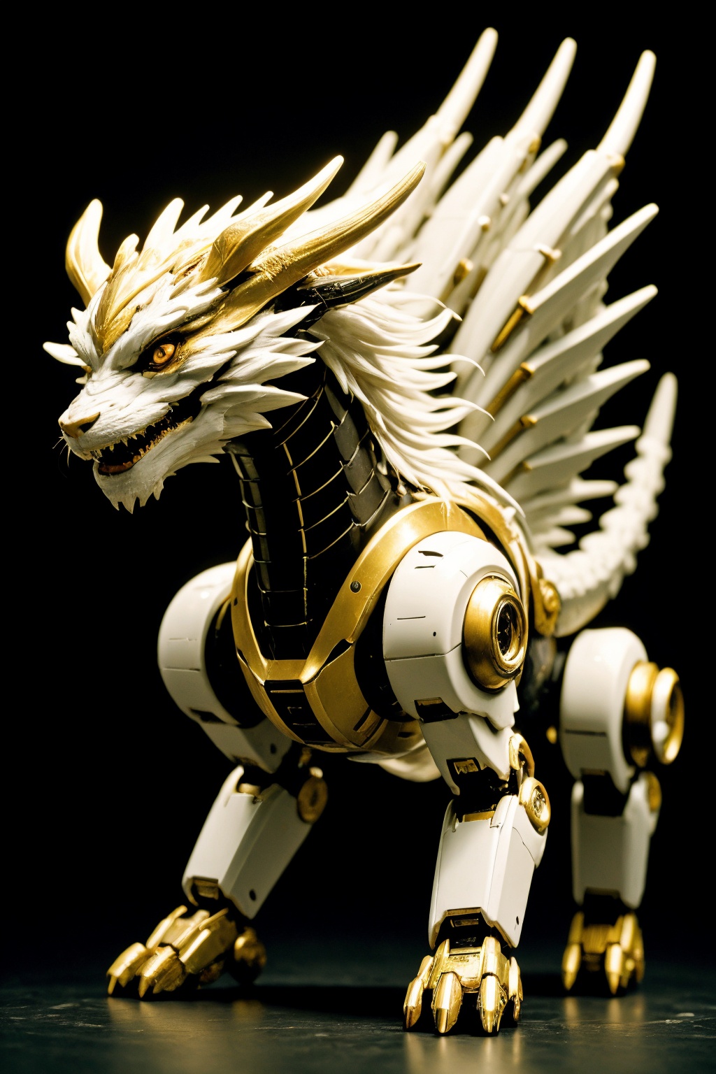 robot, mechanization, mecha, chinese dragon