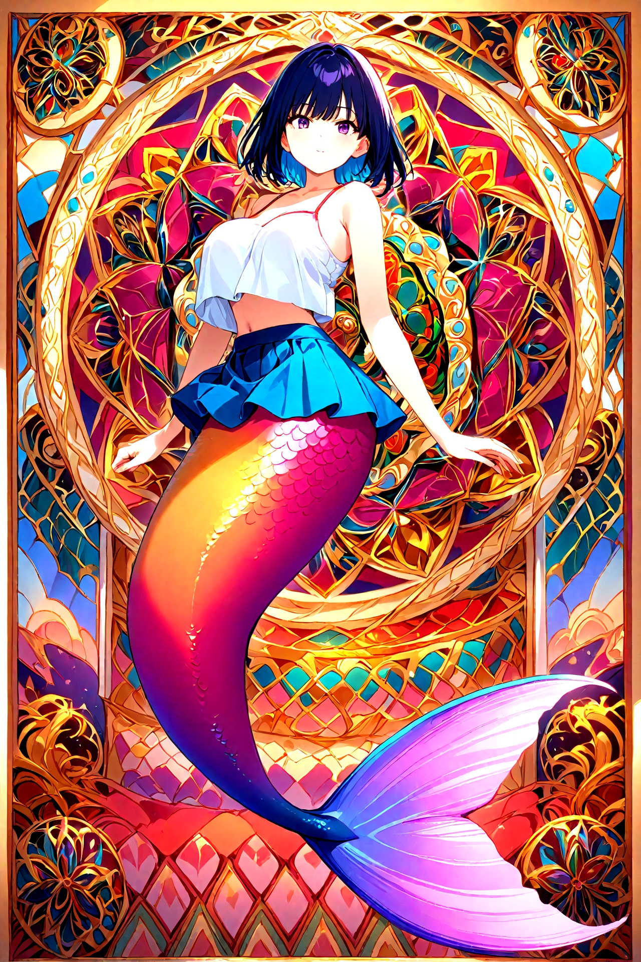 ((Masterpiece,  best quality,  illustration on Tensor.Art