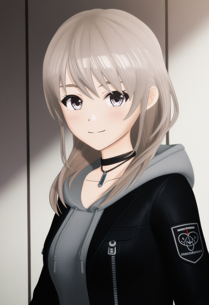MOMOKAKAWARAGI,  solo,  choker by wiehhg_37 on Tensor.Art