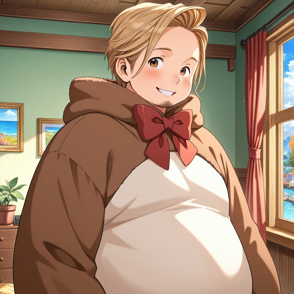 mnt-morinoup,  1boy,  brown-blonde hair on Tensor.Art