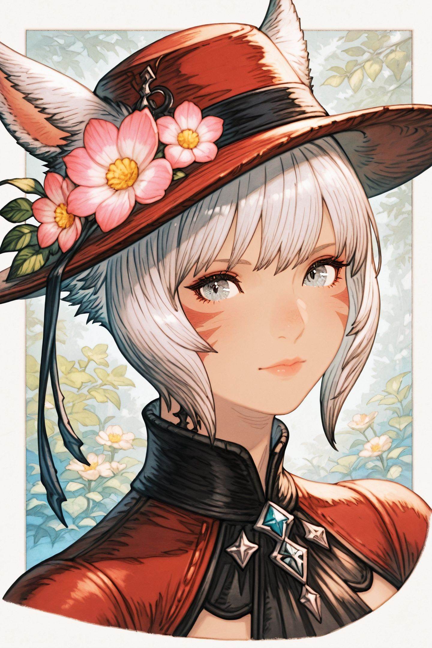 Maeka Style,  miqo'te,  1girl on Tensor.Art