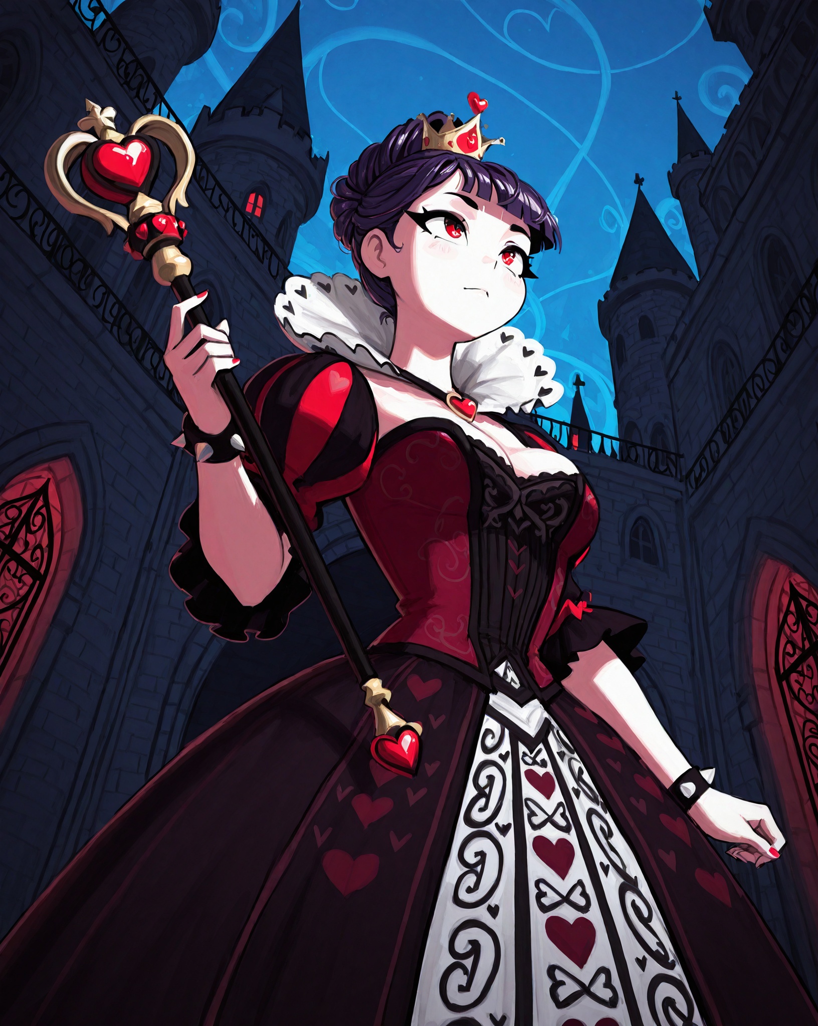 1girl,  qofh,  wearing qofh on Tensor.Art
