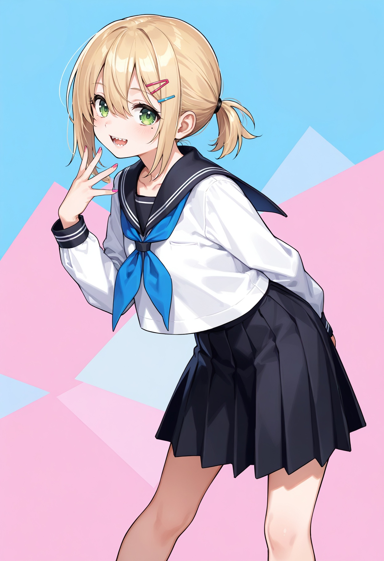 1girl,  original,  arm behind back on Tensor.Art