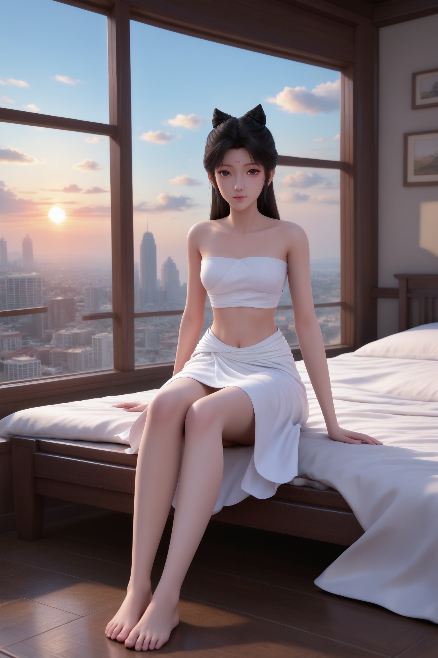 1girl,  long,  straight on Tensor.Art