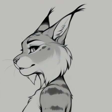 anthro,  eye contact,  score_9 on Tensor.Art
