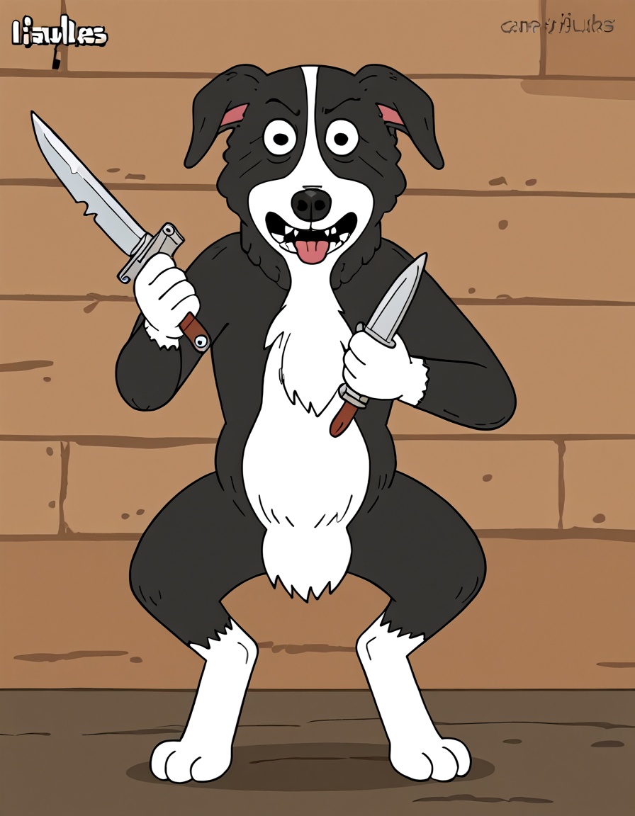 mr pickles,  dog,  cartoon on Tensor.Art