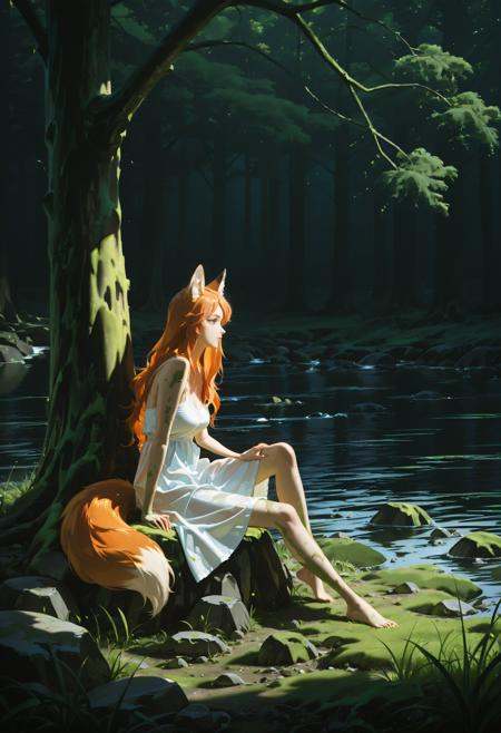 solo,  1girl,  long hair on Tensor.Art