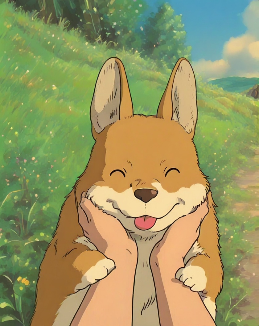 IllusP0s,  studio_ghibli,  animal focus on Tensor.Art