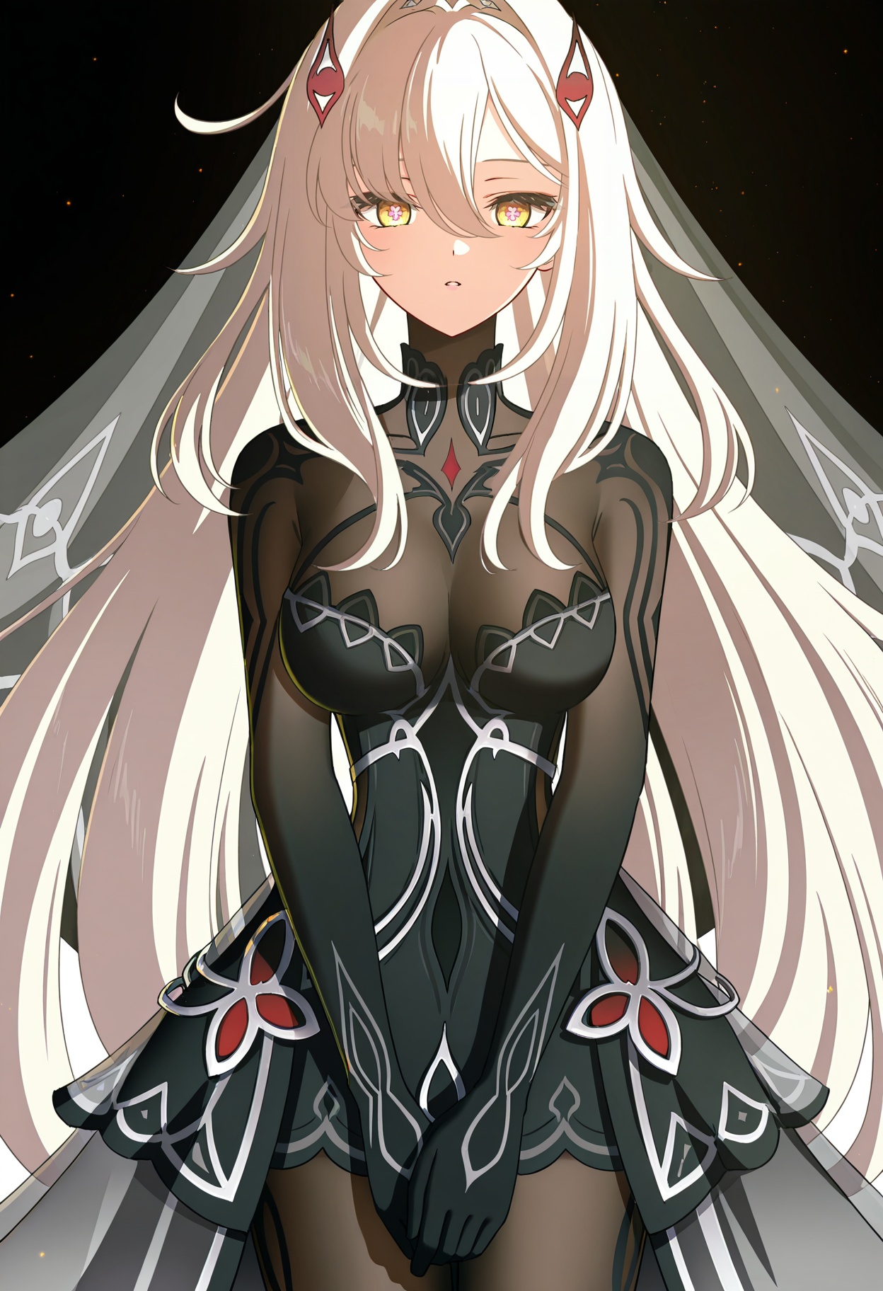 Ronova \(Genshin Impact\),  solo,  breasts on Tensor.Art