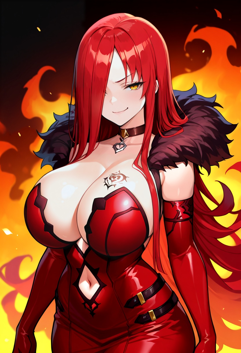 masterpiece,  best quality,  cleavage on Tensor.Art