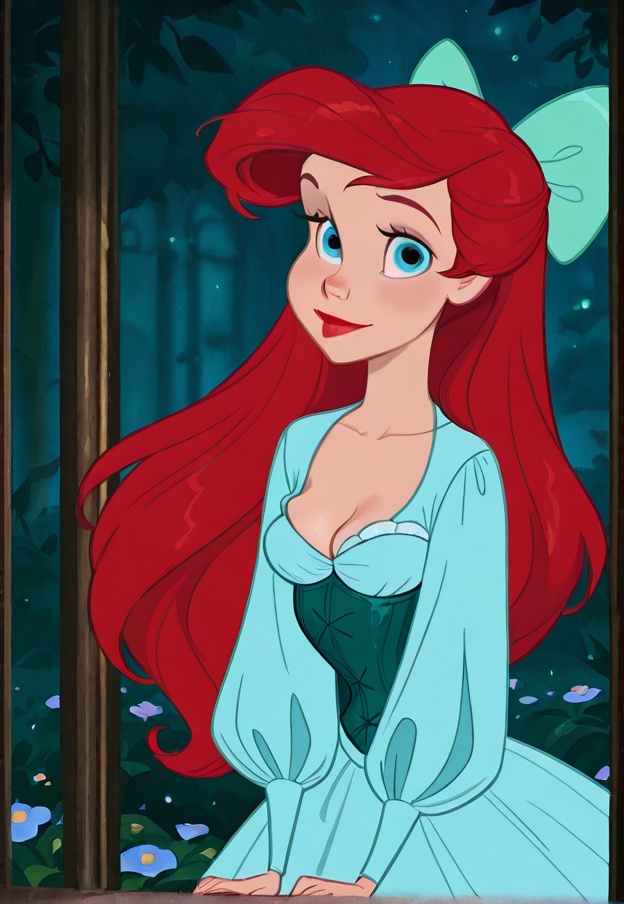 ariel,  1girl,  solo on Tensor.Art