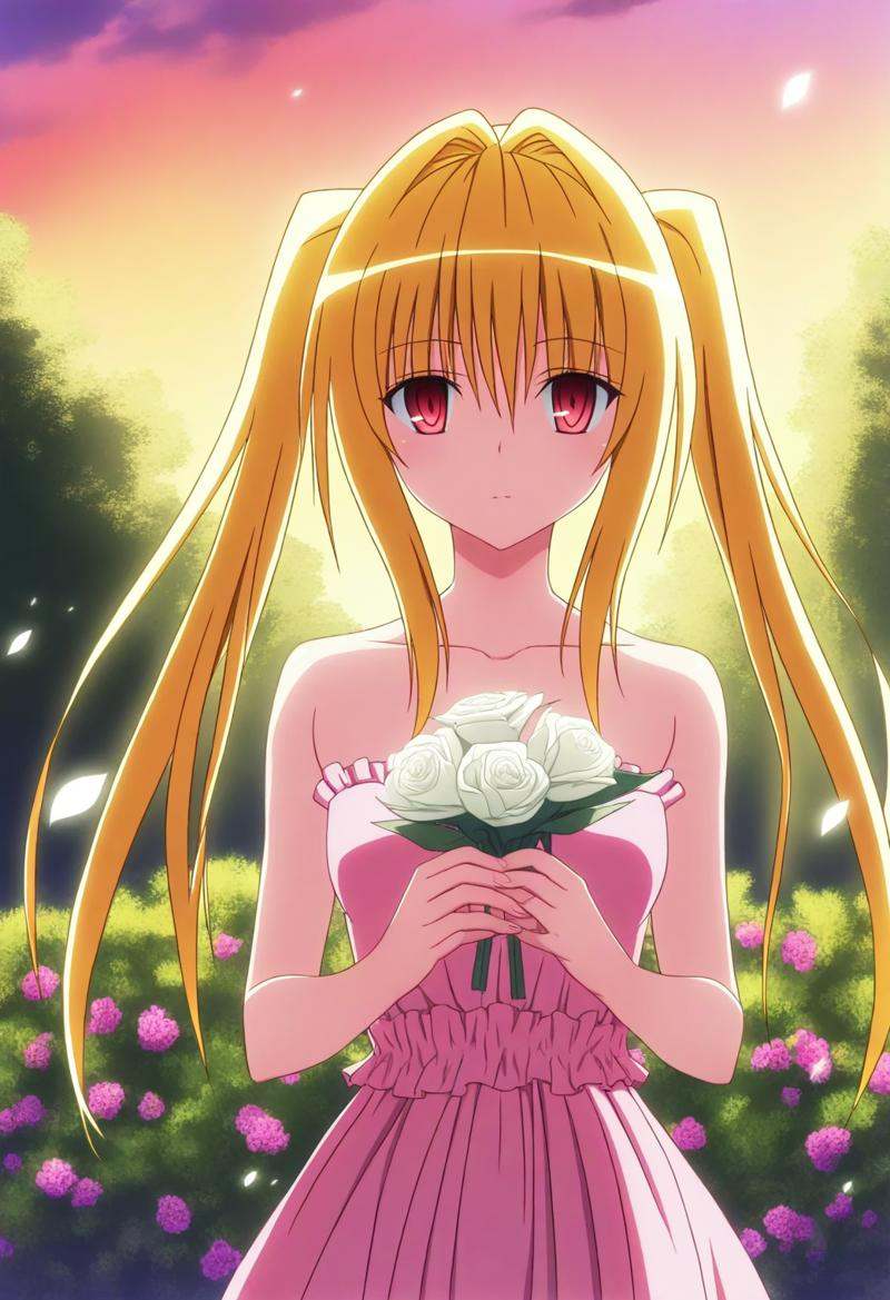 sysdeep_yami,  blonde hair,  red eyes on Tensor.Art