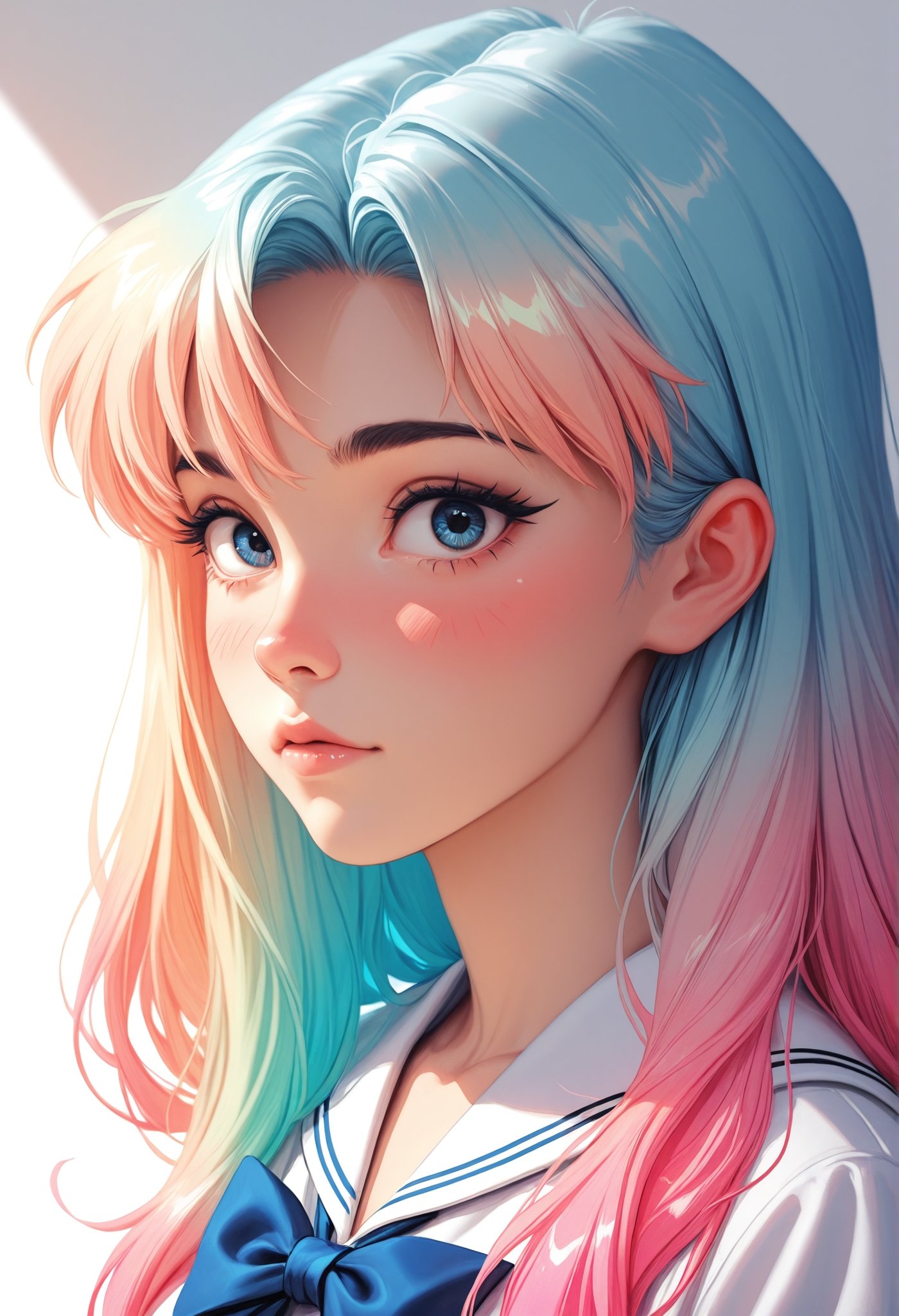 1girl,  solo,  close-up on Tensor.Art