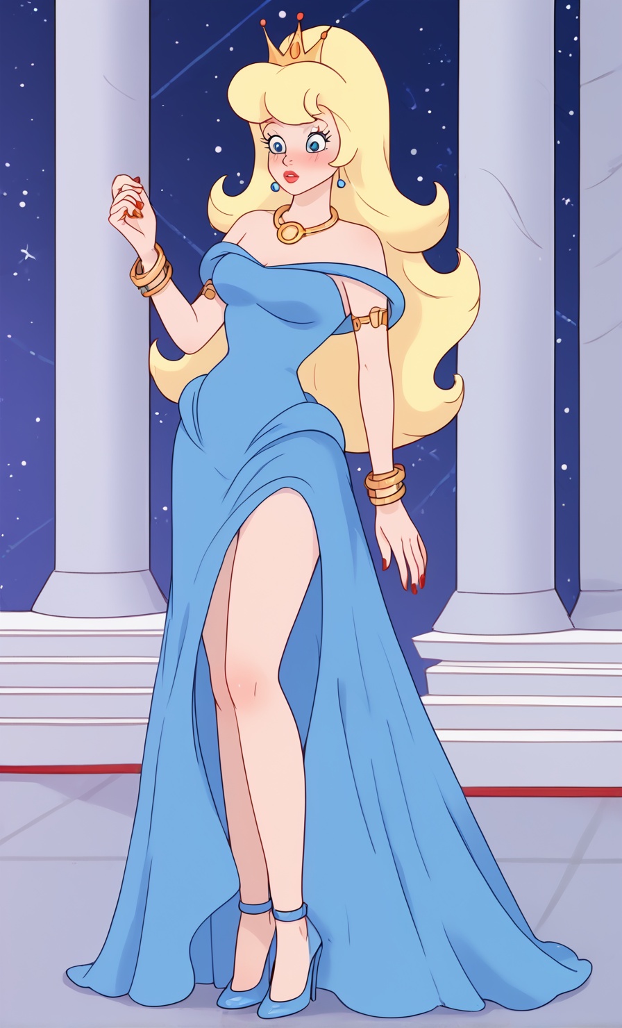 Princess Angelica,  delicated lady,  blush on Tensor.Art