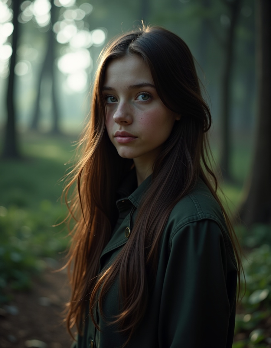HDR photo of cinematic film still 1girl,  realistic,  solo on Tensor.Art