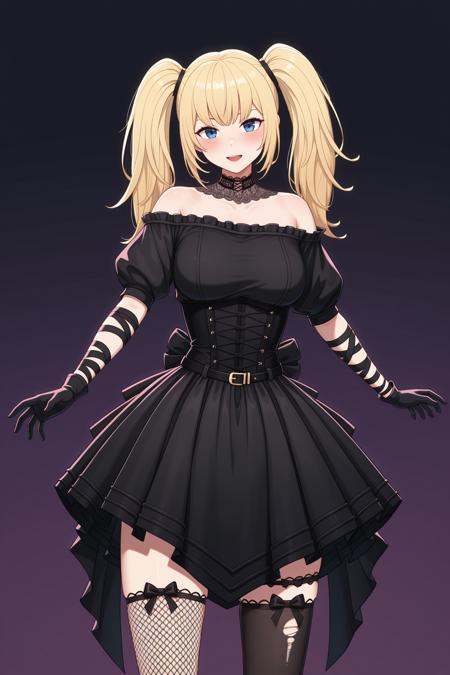 Ani_(Grok),  blonde hair,  twintails on Tensor.Art