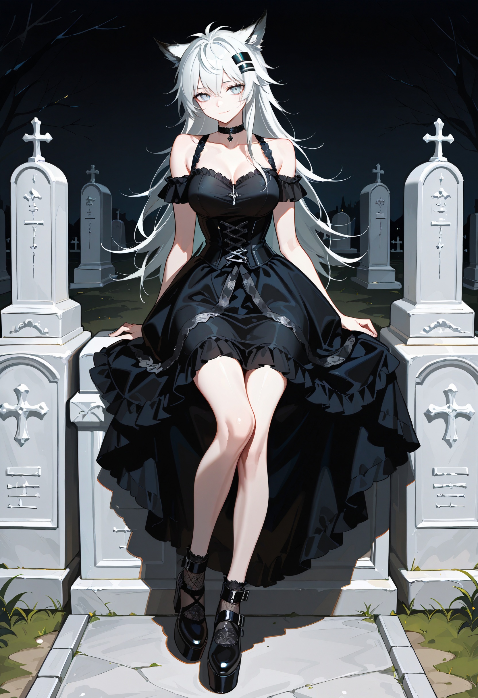 solo,  1girl,  dhg dress on Tensor.Art