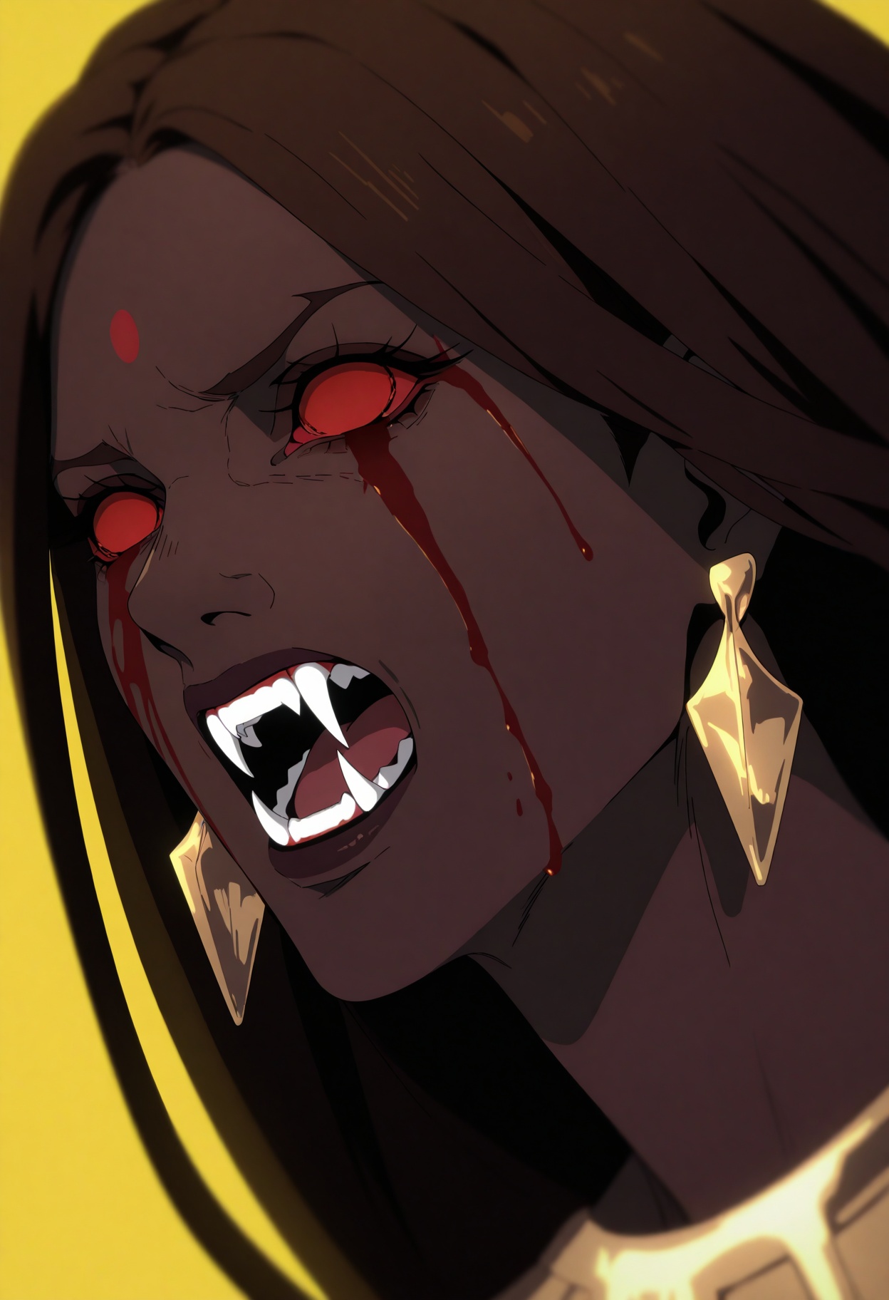 n0cturn3,  fangs,  jewelry on Tensor.Art