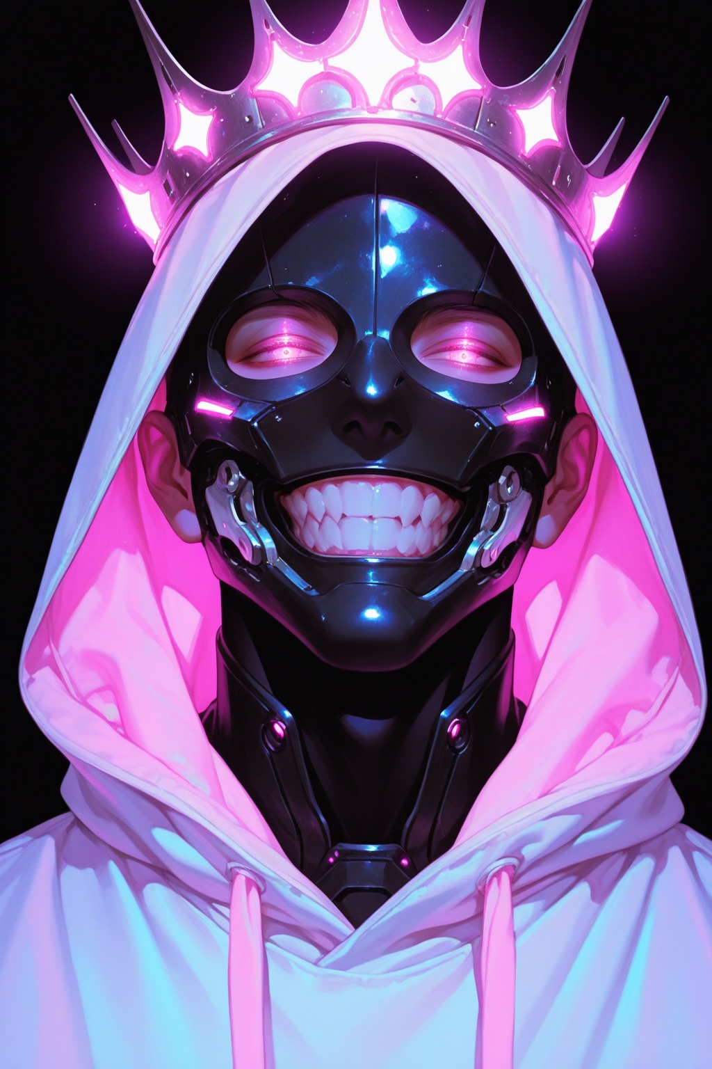 crown,  1boy,  hood on Tensor.Art