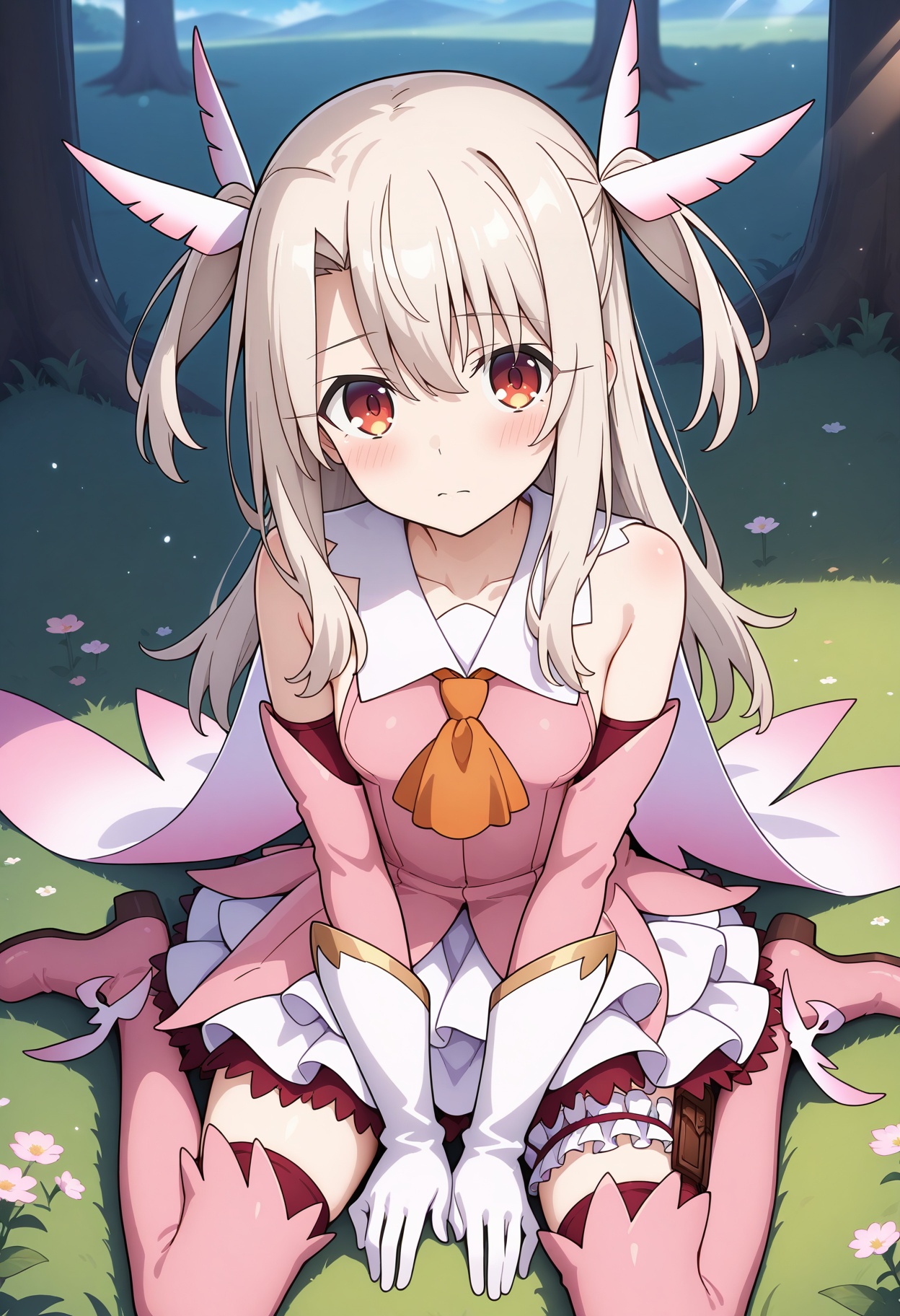 fate/kaleid liner prisma illya,  aaillya,  long hair on Tensor.Art