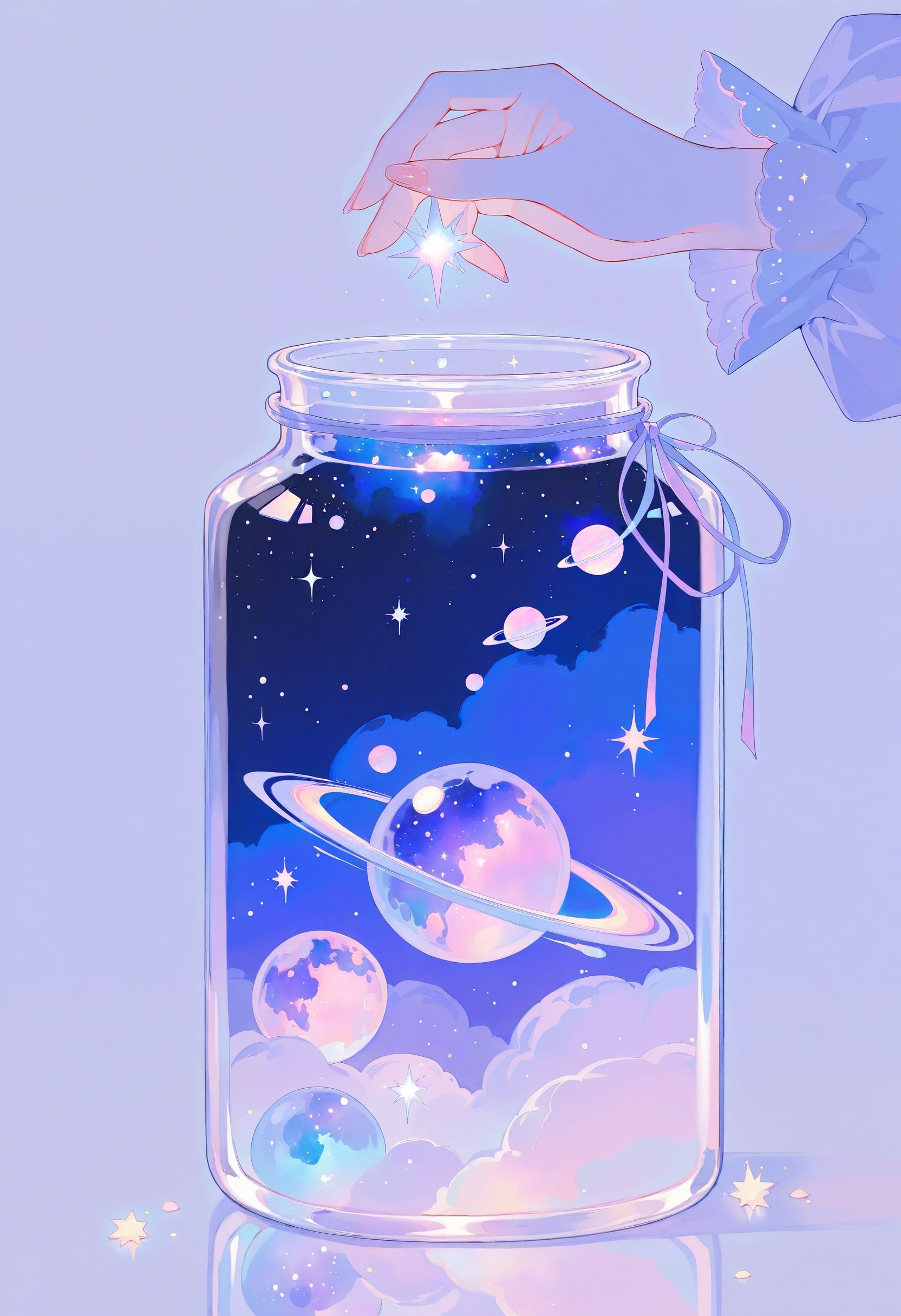 momosp,  jar,  galaxy on Tensor.Art