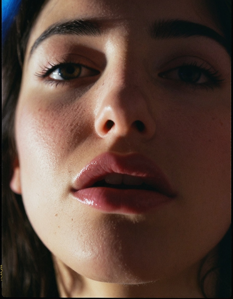 film still from 2000s movie,  dua lipa close-up,  portrait on Tensor.Art